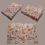 Rókakölyök bibliaborító kis károli bibliára