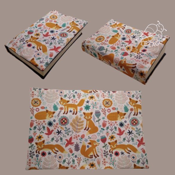 Rókakölyök bibliaborító kis károli bibliára