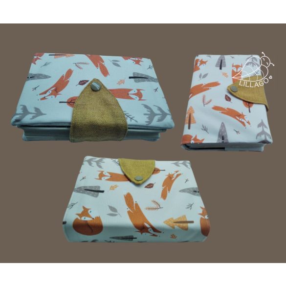 Rókakölyök - patentos bibliaborító kis Károli bibliára