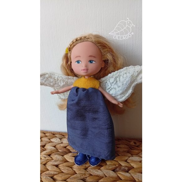 Panni- kézzel festett arcú tündér rebaba