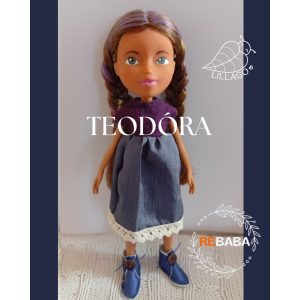Teodóra - kézzel festett Rebaba