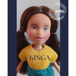 Kinga - kézzel festett arcú Rebaba