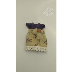 Szoknyaruha 18 cm-es Rebabára