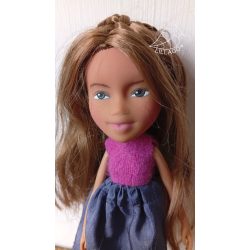 Anna, 24 cm magas, kézzel festett arcú Rebaba