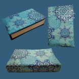 Kékség - bibliaborító károli bibliára